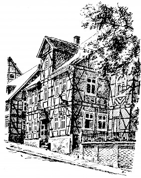 Federzeichnung von F.-L. Janisch, Korbach.